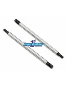 Rear Shock Shaft - Chrome Finish 3.5x39.5mm (2 U.) Team Associated RC8B3 & B3.1 AS81175 - Team Associated RC8B3 & RC8B3e - Spare