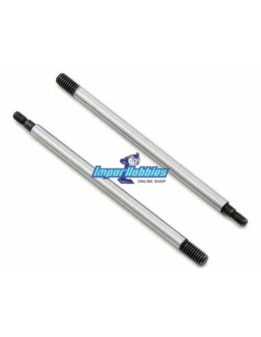 Vástago de amortiguador trasero Chrome 3.5x39.5mm (2 Uds.) Team Associated RC8B3 & B3.1 AS81175 - Team Associated RC8B3 & RC8B3e
