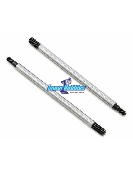 Vástago de amortiguador trasero Chrome 3.5x39.5mm (2 Uds.) Team Associated RC8B3 & B3.1 AS81175 - Team Associated RC8B3 & RC8B3e