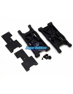 Trapecio inferior trasero - Hard (2 Uds.) Hot Bodies D815 / D817 / E817 / D819 / RGT8 115835 - Hot Bodies D817 & D817 V2 Nitro K