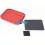 Bandeja organizadora tornillos imantada roja 106x86mm Fussion FS-B092 - Cajas almacenamiento y bandejas de aluminio para tornill