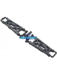 Triangles avants durs plats (2 U.) Team Associated B6 / B6D / B6.1 / B6.1D AS91672 - Team Associated B6.1 & B6.1D - Pièces detac