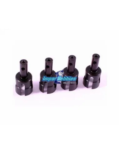 Noix de differentiel allégé Av & Ar (4 U.) Hobao Hyper 7 TQ / 7.5 / 8 / 8.5 / SS / VS  / VT OP-0004 - Hobao Hyper 8 & 8.5 Nitro