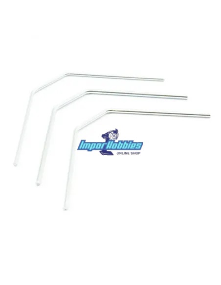 Set de barras estabilizadoras delanteras 2.3MM - 2.8MM & 3MM Hobao Hyper VS / VT OP-0110 - Hobao Hyper VS & VSe Nitro - Eléctric