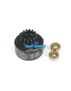 Universal Clutch Bell 14T w/ Bearing 1/8 Buggy Hobbytech HT560212 - Hobao Hyper 8 & 8.5 Nitro
