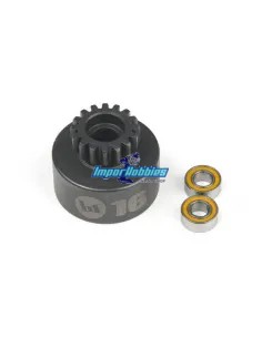 Closed Clutch Bell 16T w/ Bearings 1/8 Buggy Hobbytech HT560226 - Hobao Hyper 8 & 8.5 Nitro