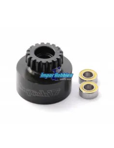 Closed Clutch Bell 17T w/ Bearings 1/8 Buggy Hobbytech HT560227 - Hobao Hyper 8 & 8.5 Nitro