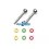 Rotules longues de fusses en acier Kyosho Mini-Z MR-03 / RWD MZW412