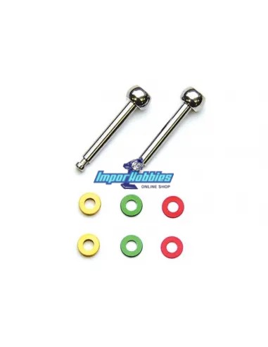 Rotules longues de fusses en acier Kyosho Mini-Z MR-03 / RWD MZW412 - Kyosho Mini-Z MR-03 Sports / MR-03 VE - Pièces detachées e