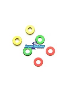 Arandelas para pasador largo de manguetas Kyosho Mini-Z MR-03 / RWD MZW412-1 - Kyosho Mini-Z MR-03 Sports / MR-03 VE - Repuesto 