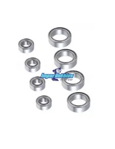 Bearing Kit 4x8x3mm & 8x12x3.5mm (8 U.) HSP / Himoto / WLToys / FTX Colt 1/18 Fussion FS-BK051 - Himoto Spino E18XB & E18XBL 1/1
