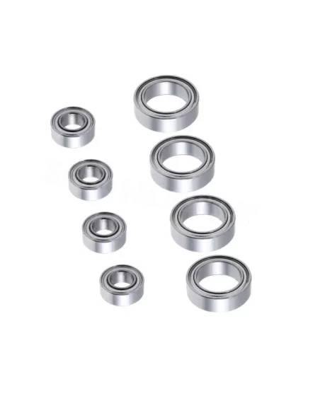 Bearing Kit 4x8x3mm & 8x12x3.5mm (8 U.) HSP / Himoto / WLToys / FTX Colt 1/18 Fussion FS-BK051 - Himoto Spino E18XB & E18XBL 1/1