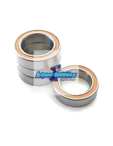 Rodamientos de transmisión - High Speed 10x15x4mm (4 Uds.) Fussion FS-B0015 - Kyosho USA-1 Nitro 1/8 Monster Truck 33155B - Repu