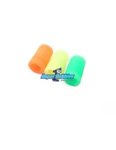 Junta silicona unión codo-escape .12 / .15 / .18 escala 1/10 (3 Uds.) Hobbytech HT501153 - Juntas y muelles de escape RC