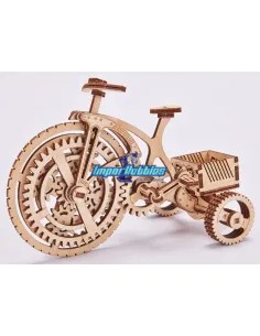 Mechanical 3D Puzzle - Classic Bicycle - Eco Friendly Plywood Wood Trick WT16 - 3D Wooden Mechanical Puzzles
