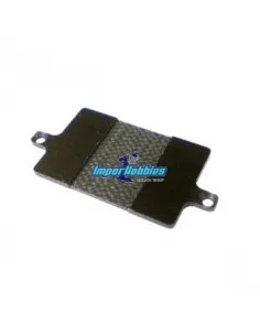 Soporte batería fibra 2mm KM Racing HK-1 HK104F - KM H-K1 - Ultimas Unidades - En Liquidación