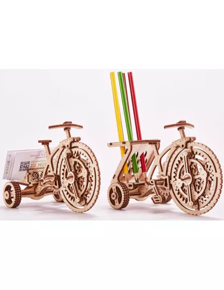 Mechanical 3D Puzzle - Classic Bicycle - Eco Friendly Plywood Wood Trick WT16 - 3D Wooden Mechanical Puzzles