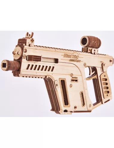 Mechanical 3D Puzzle - Assault Gun - Eco Friendly Plywood Wood Trick WT22 - 3D Wooden Mechanical Puzzles