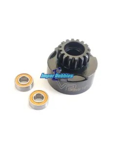 Vented Clutch Bell 16T w/ Bearings 5x11x4mm VP-Pro RS-504-16T - Clutch Bells