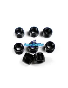 Tuercas ajuste pivot ball (8 Uds.) KM Racing HK-1 HK564 - KM H-K1 - Ultimas Unidades - En Liquidación