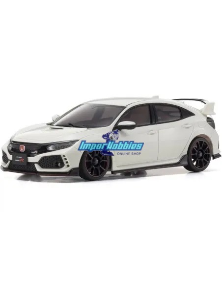 Carrocería pintada 98mm Kyosho Mini-Z FWD Honda Civic Type R Blanca MZP445W - Pintadas y decoradas 98mm - Auto Scale Collection 
