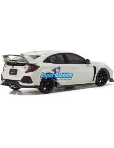 Carrocería pintada 98mm Kyosho Mini-Z FWD Honda Civic Type R Blanca MZP445W - Pintadas y decoradas 98mm - Auto Scale Collection  2