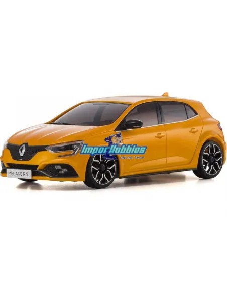 Carrosserie blanche à peindre 98mm Renault Megane R.S. Kyosho Mini-Z FWD MZN187 - Carrosseries à peindre (Blanche) Kyosho Mini-Z