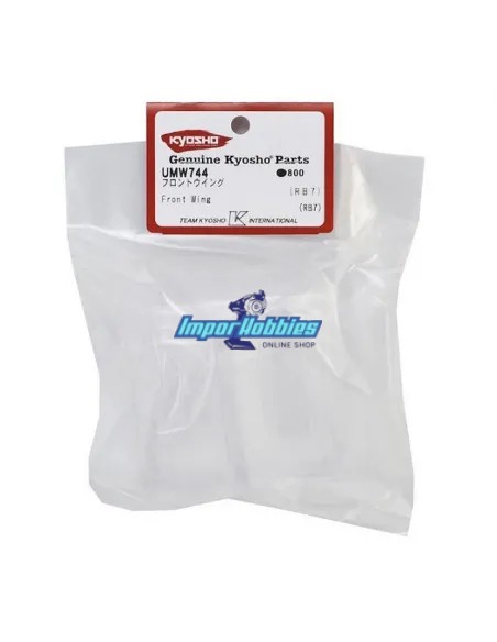 Alerón delantero de lexan (2 Uds.) Kyosho Ultima RB7 UMW744 - Kyosho Ultima RB7 & RB7SS - Repuesto y opciones