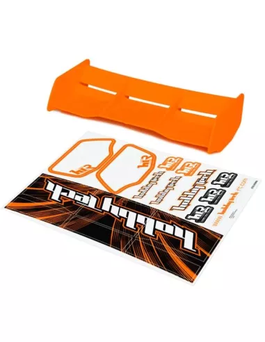 Universal Rear Wing - Orange HTR 1/8 Buggy & Decals Hobbytech HT501603 - Nylon Wings & Washer Wing 1/8 Scale