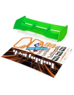 Alerón verde HTR 1/8 Buggy Universal & Adhesivos Hobbytech HT501604 - Alerones y arandelas de alerón 1/8 Scale