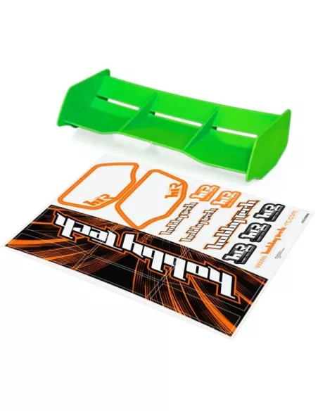 Universal Rear Wing - Green HTR 1/8 Buggy & Decals Hobbytech HT501604 - Nylon Wings & Washer Wing 1/8 Scale