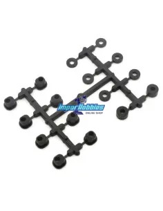 Entretoises de fusees arriere Kyosho Inferno MP10 / MP10e / MP10T IF613-01 - Kyosho Inferno MP10 - MP10 TKI2 Nitro Kit - Pièces 