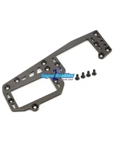 Bandeja de servos aluminio Gun Metal Kyosho Inferno MP10 / MP10 TKI2 / MP10T IF602 - Nitro Kit - Repuesto y opciones