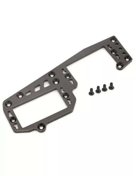 Radio Plate - Gun Metal Kyosho Inferno MP10 / MP10 TKI2 / MP10T IF602 -  Nitro Kit - Spare Parts & Option Parts