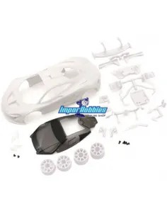 Carrocería para pintar 98mm Kyosho Mini-Z MR-03 / RWD McLaren P1 GTR MZN190 - Carrocerías para pintar - Blanca Kyosho Mini-Z