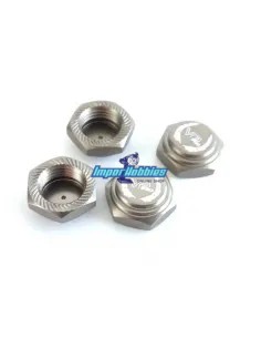 Tuercas rueda cerradas titanio 17mm 1.25mm (4 U.) Hobao - Crono VP-Pro RS-708-1.25-TI - Wheel Nuts - M12 17mm 1/8 Buggy / Truggy