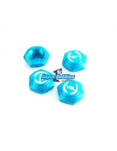 Tuercas rueda cerradas azules 17mm 1.25mm (4 U Uds.) VP-Pro RS-708-1.25-BL - Wheel Nuts - M12 17mm 1/8 Buggy / Truggy / GT / Mon
