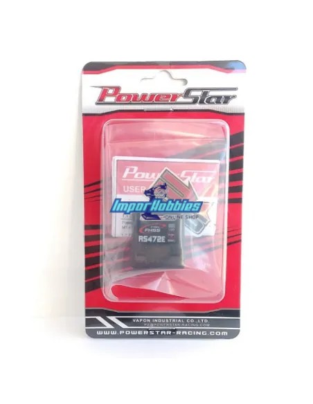 Receptor compatible Tipo L Sanwa M12S / M12 / MT-44 / MT-4S / MT-S / MT-4 / M17 / M11x FHSS PowerStar RS472E - Receptores para e