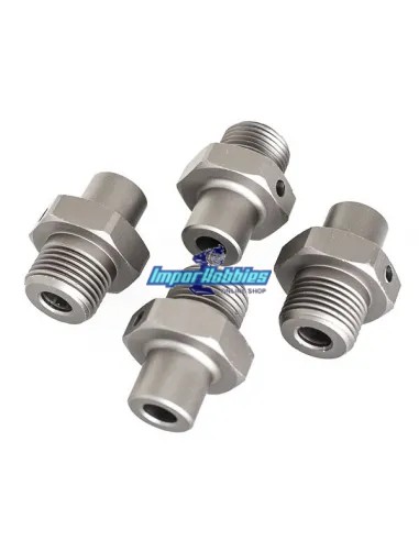 Hexagones de roue Av / Arr (4 U.) Hobbytech BX8SL / RX8SL REV-SL006 - Hobbytech BX8SL Brushless - Pièces detachées et options
