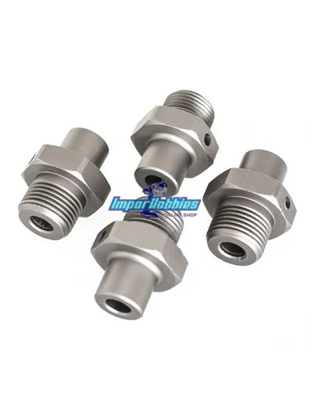 Hexagones de roue Av / Arr (4 U.) Hobbytech BX8SL / RX8SL REV-SL006 - Hobbytech BX8SL Brushless - Pièces detachées et options
