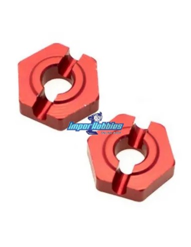 Hexagone de roue avant (2 U.) Hobbytech BXR S1 REV-BX014 - Hobbytech BXR S1 RTR & BXR S1 Kit - Pièces detachées et options