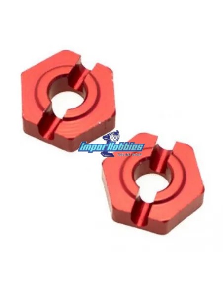 Hexágonos de rueda delanteros (2 Uds.) Hobbytech BXR S1 REV-BX014 - Hobbytech BXR S1 RTR & BXR S1 Kit - Repuesto y opciones