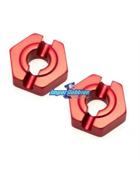 Hexágonos de rueda traseros (2 Uds.) Hobbytech BXR S1 - S2 REV-BX015 - Hobbytech BXR S1 RTR & BXR S1 Kit - Repuesto y opciones