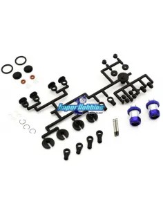 Amortisseurs en aluminium Av & Ar (2 Uds.) Kyosho FW-06 VS118 - Kyosho FW-05 & FW-06 - Pièces detachées et options