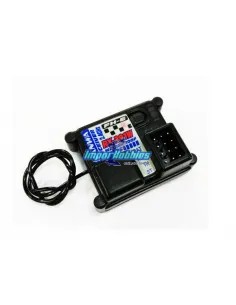 Sanwa/Airtronics RX-391WP Waterproof 3-Channel 2.4GHz FH-E Receiver 107A41341A - Receivers For Radio