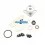 Platine de conversion pour lanceur 74019-10 para Kyosho KE21R / KE25 74019-15-1 - Kyosho GX21 / KE21 / KE25 / GXR28 - Pièces de 