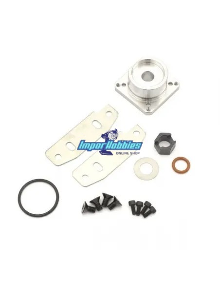 Plato trasero de conversión de tirador 74019-10 para Kyosho KE21R / KE25 74019-15-1 - Kyosho GX21 / KE21 / KE25 / GXR28 - Recamb