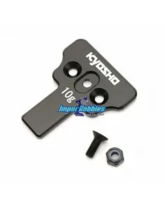 Front Chassis Weight 10gr. Kyosho Inferno MP9e EVO / MP10 / MP10e / MP10T IFW604-10 - Kyosho Inferno MP9e EVO EP Kit - Spare Par 2