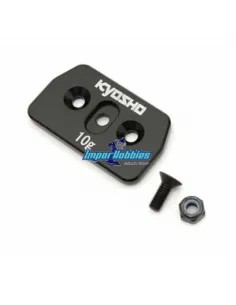 Rear Chassis Weight 10gr. Kyosho Inferno MP9e EVO / MP10 / MP10e / MP10T IFW605-10 - Kyosho Inferno MP9e EVO EP Kit - Spare Part 2