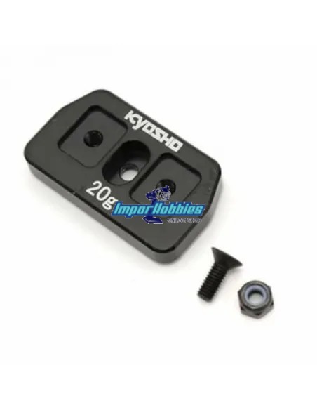 Peso trasero de chasis 20gr. Kyosho Inferno MP9e EVO / MP10 / MP10e / MP10T IFW605-20 - Kyosho Inferno MP9e EVO Eléctrico Kit - 